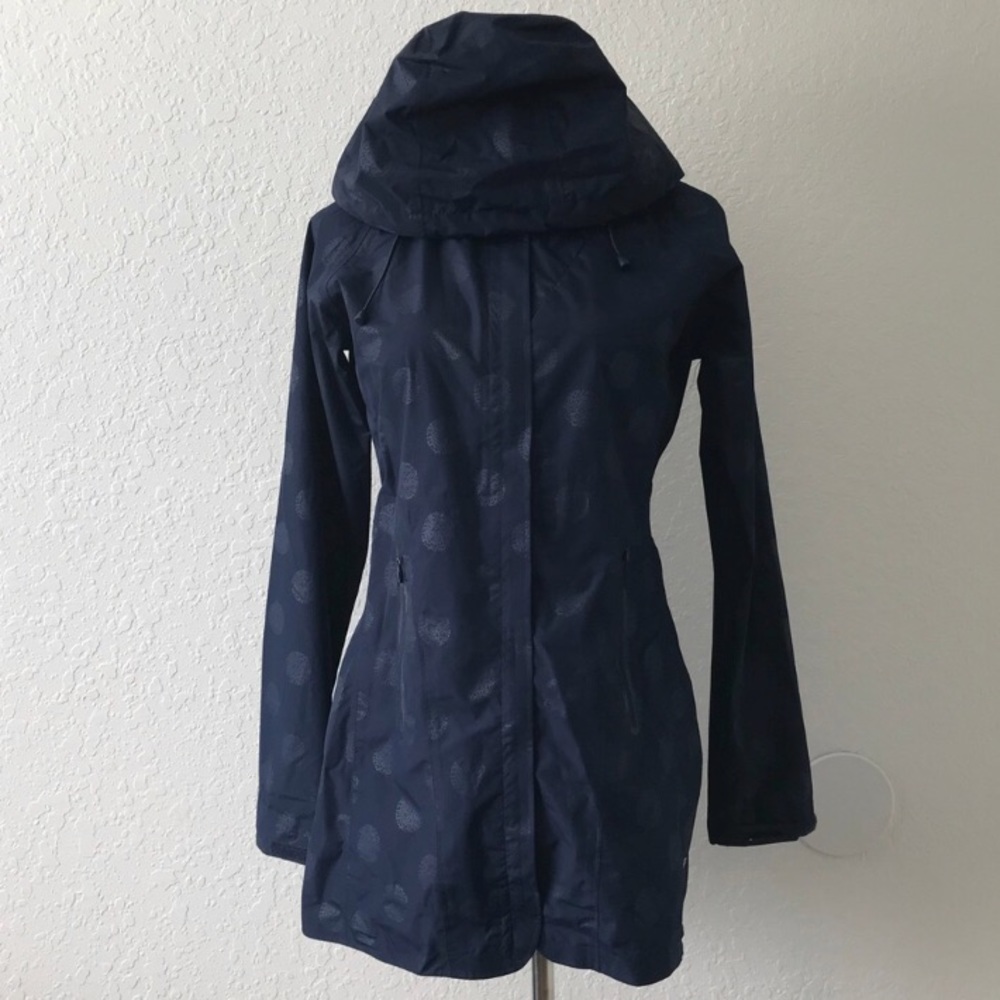 Navy Blue Rain Coat